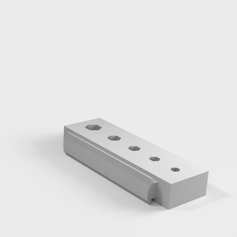 Support de clé hexagonale pour imprimantes 3D