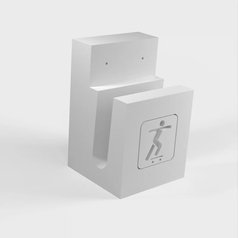 Support mural horizontal pour planche à roulettes #SKATEFORCE