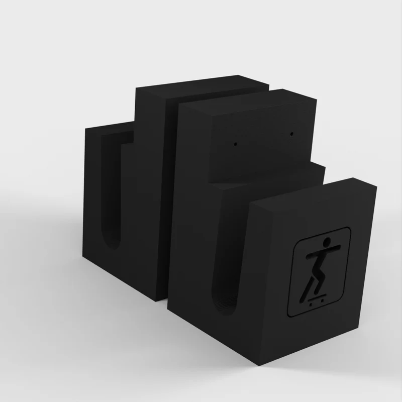 Support mural horizontal pour planche à roulettes #SKATEFORCE
