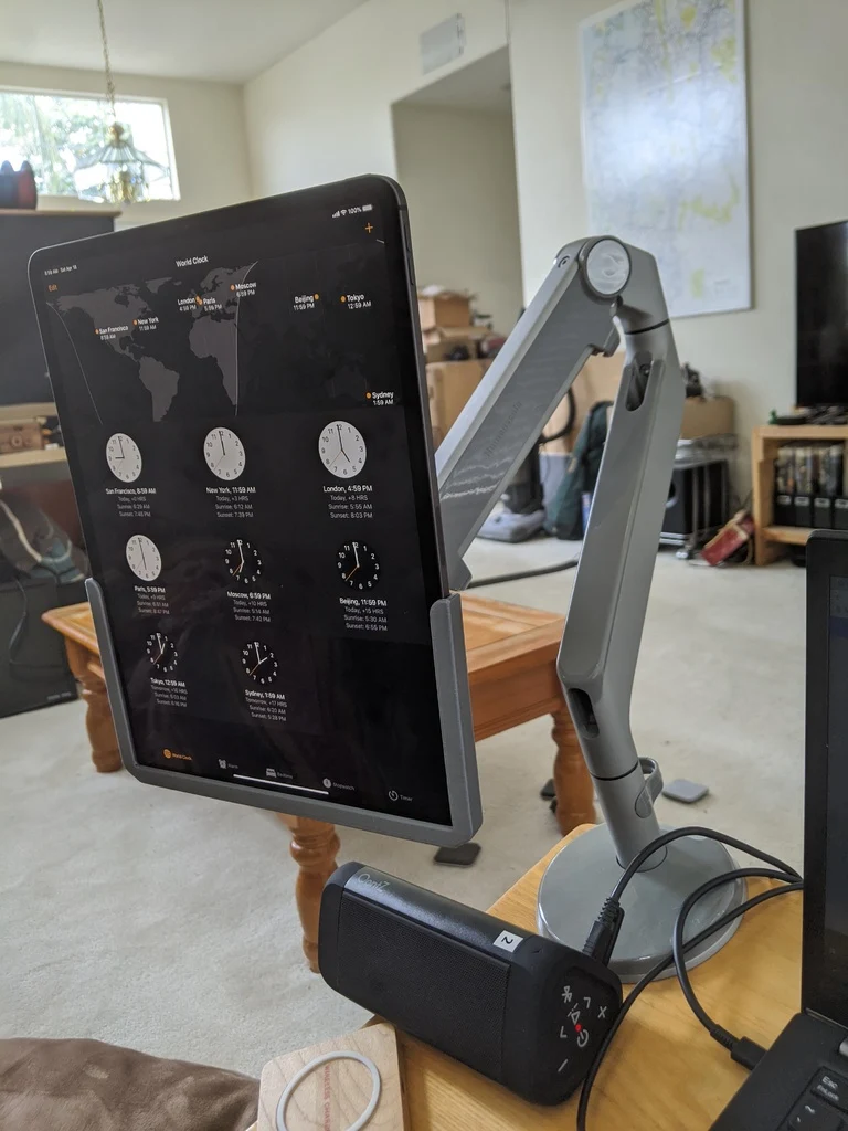 Support VESA iPad Pro 2018 12,9" pour bras de montage