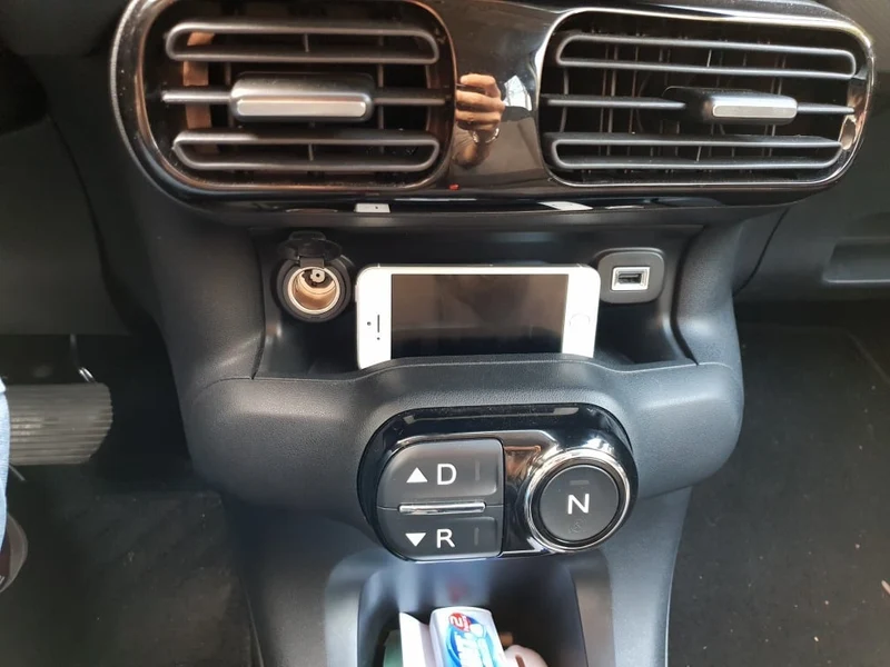 Support de téléphone simple pour la voiture Citroen Cactus C4