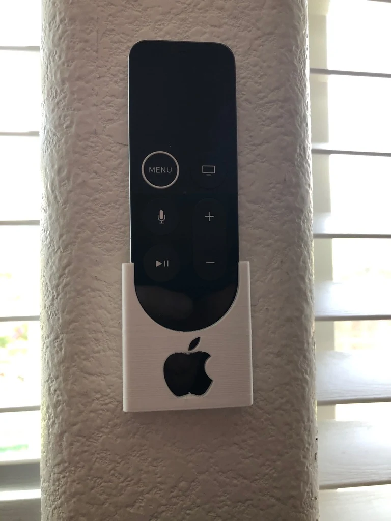 Support mural pour télécommande Apple TV