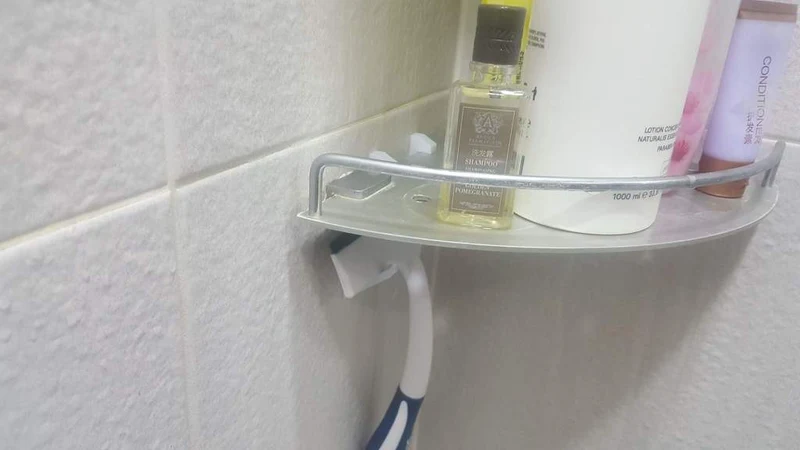 Grattoir à verre de salle de bain/grattoir à eau/support de raclette de fenêtre