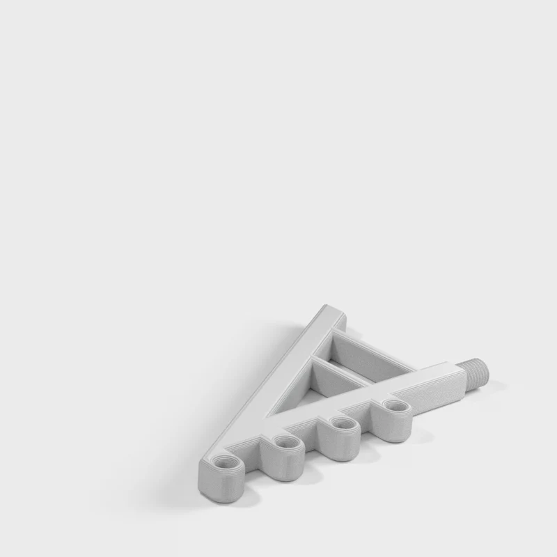 Œillet et crochet pour rail de jonc de 7 mm pour camping-car