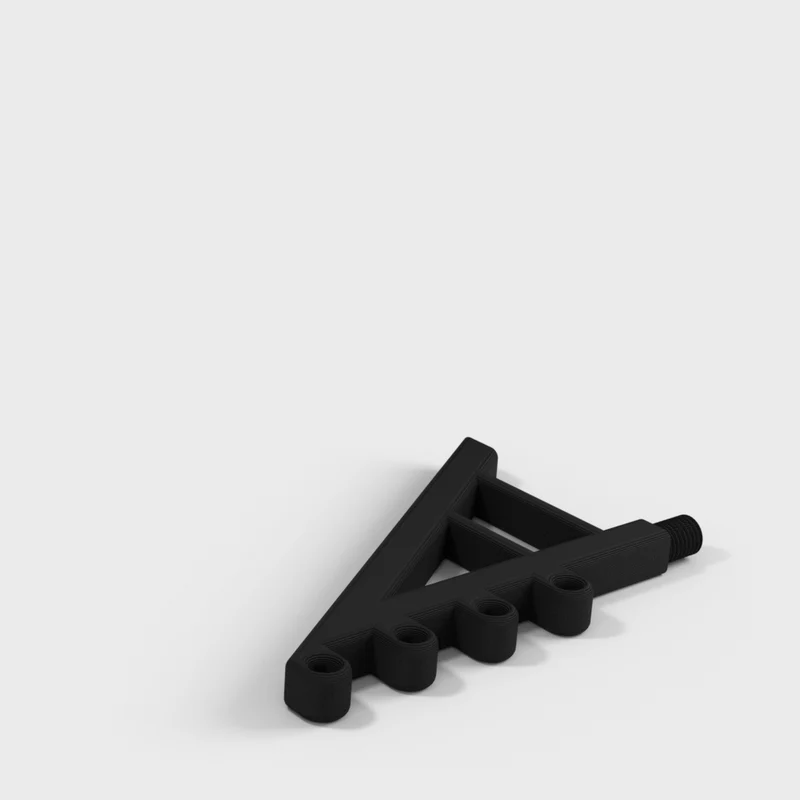 Œillet et crochet pour rail de jonc de 7 mm pour camping-car