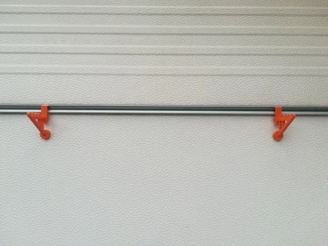 Œillet et crochet pour rail de jonc de 7 mm pour camping-car