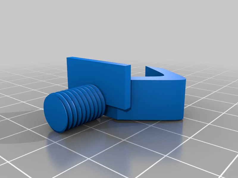 Œillet et crochet pour rail de jonc de 7 mm pour camping-car