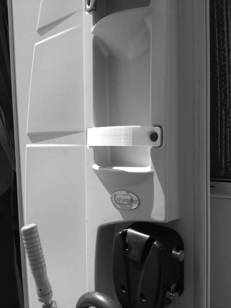Poignée de porte de rechange pour caravane Bavaria