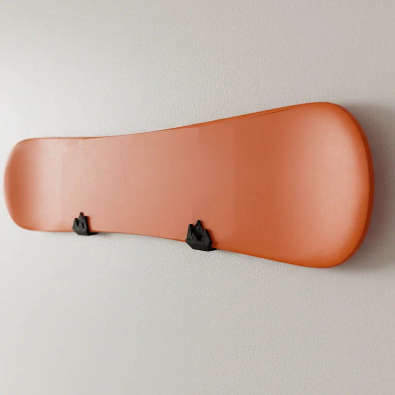 Support de montage caché pour snowboard (lot de 2)