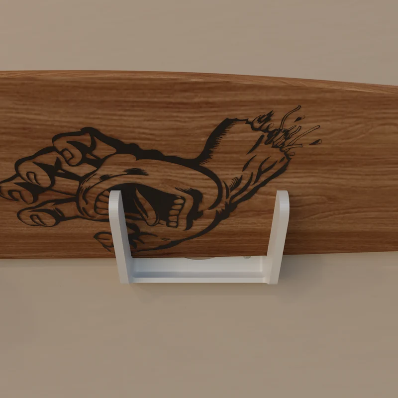 Support mural pour Longboard Skateboard