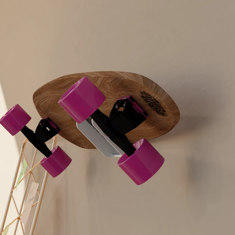 Support mural pour Longboard Skateboard