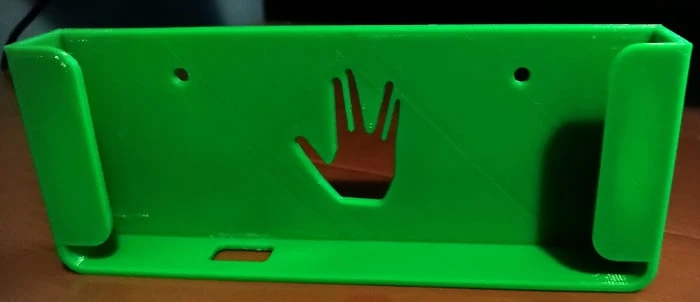 Support mural pour tablette Trekkie Amazon Fire HD8 avec passthrough de charge