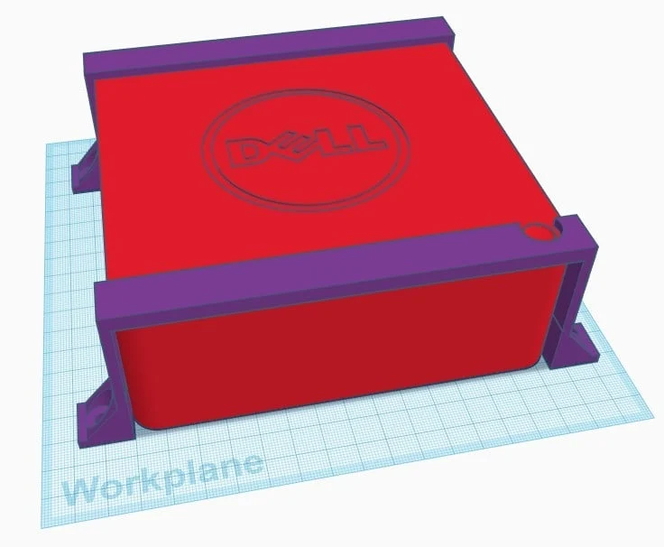 Kit de support de montage sous le bureau pour station d'accueil Dell TB16