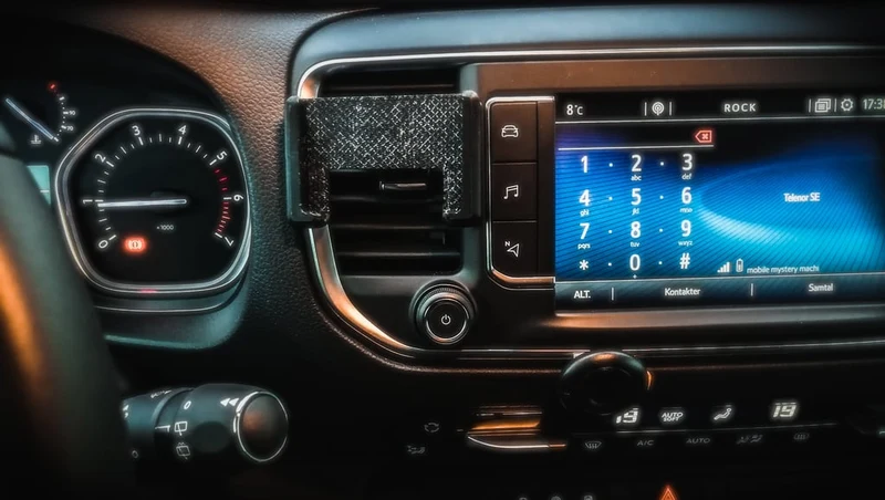 Support téléphone voiture moins simple pour Toyota Proace & Proace Verso