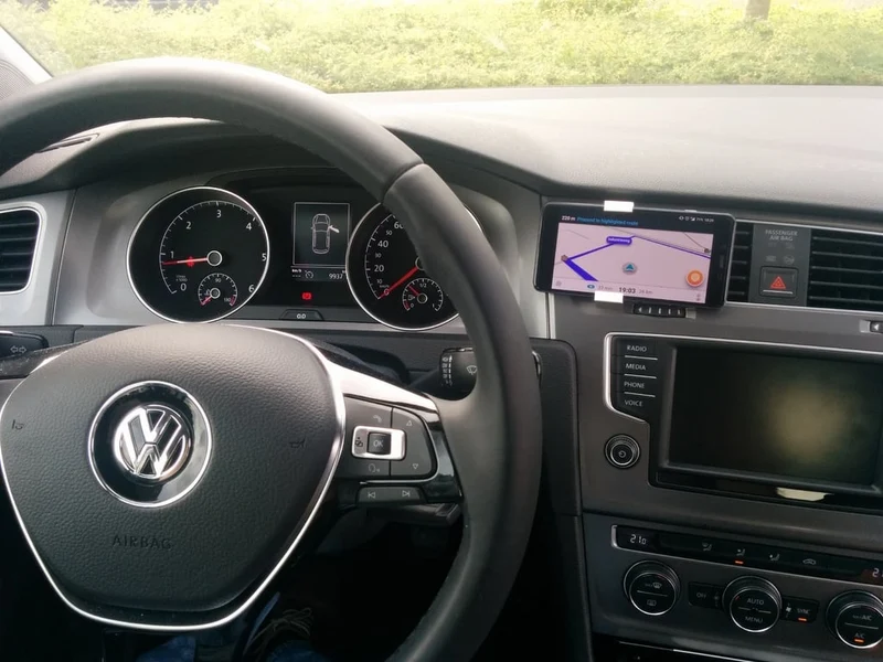Support de smartphone adaptable pour la buse d'air de la voiture