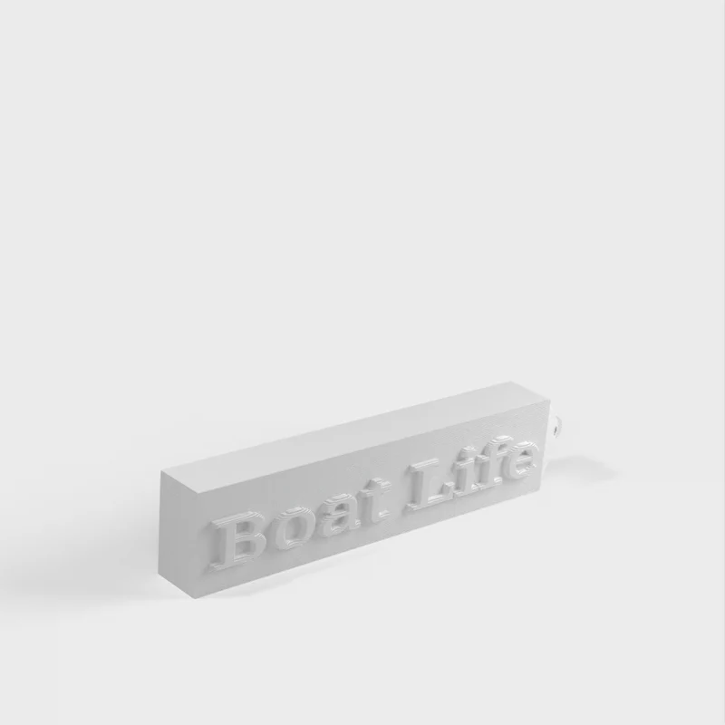Porte-clés flottant "Boat Life" pour bateaux et sports nautiques