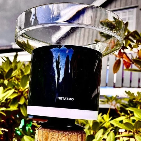 Support pour anémomètre et pluviomètre Netatmo