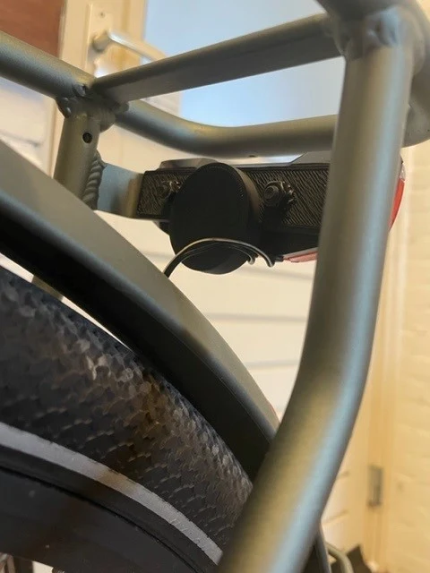 Support de feu arrière de vélo Airtag