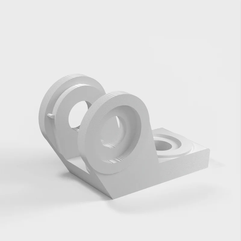 AXA Bike Light Holder - Support d'éclairage de vélo sûr et solide pour LED
