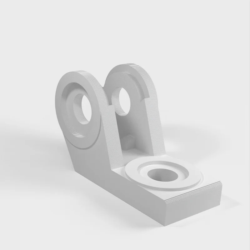 AXA Bike Light Holder - Support d'éclairage de vélo sûr et solide pour LED