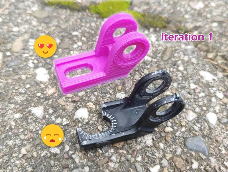 AXA Bike Light Holder - Support d'éclairage de vélo sûr et solide pour LED