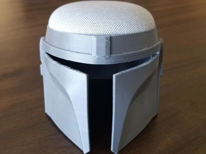 Support mandalorien pour Google Nest Mini