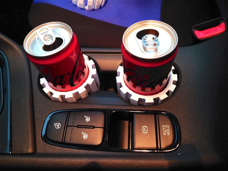 Adaptateur porte-gobelet de voiture pour canettes Coca Cola étroites