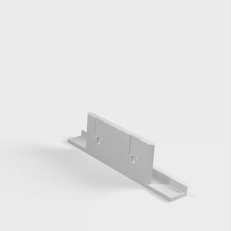 Support mural iPad 1 & 2 pour commande de chauffage FHEM