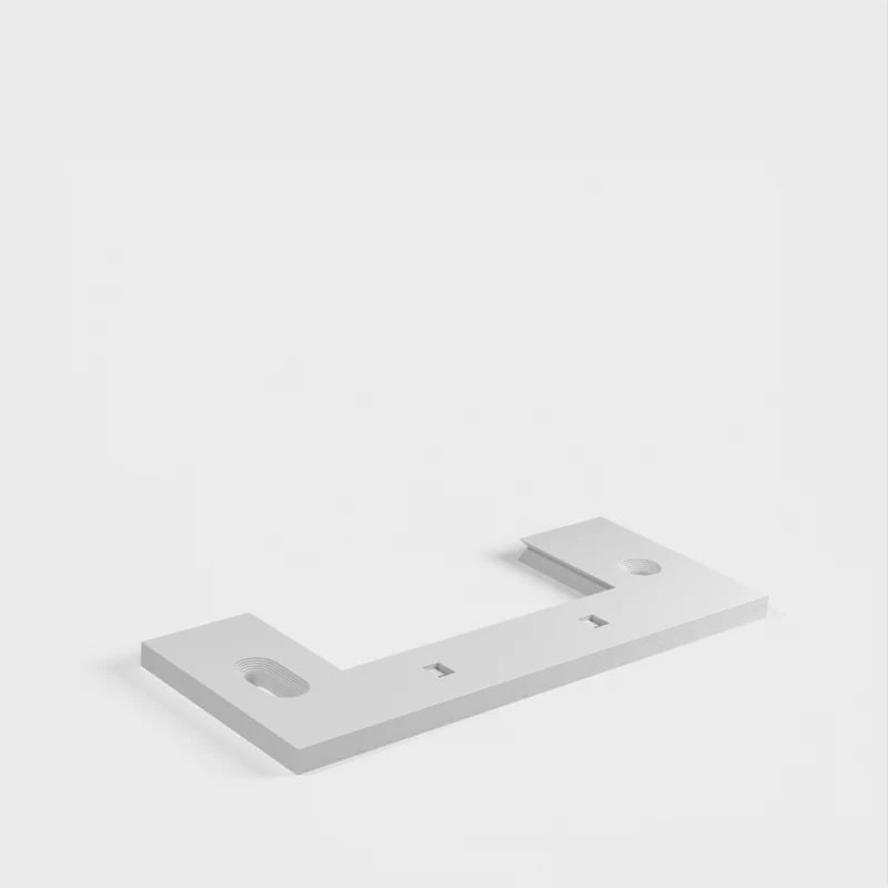 Support mural iPad 1 & 2 pour commande de chauffage FHEM