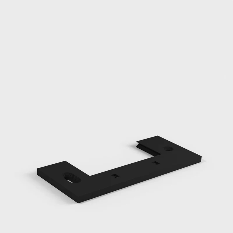 Support mural iPad 1 & 2 pour commande de chauffage FHEM