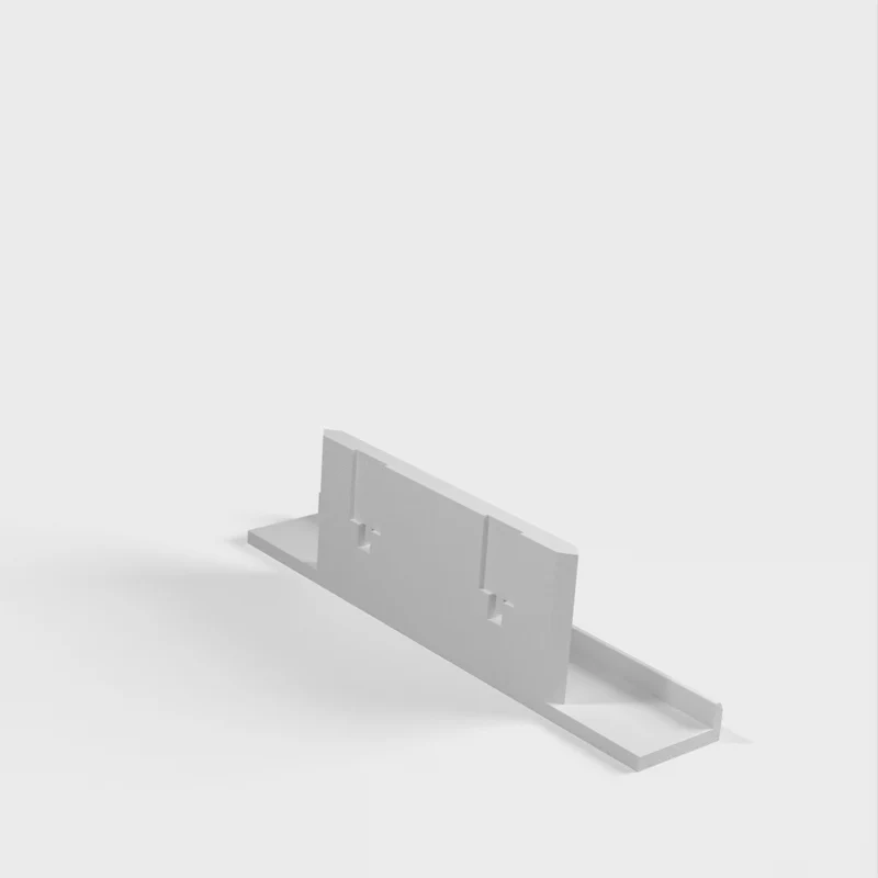 Support mural iPad 1 & 2 pour commande de chauffage FHEM