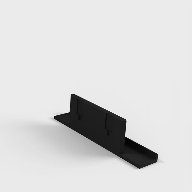 Support mural iPad 1 & 2 pour commande de chauffage FHEM