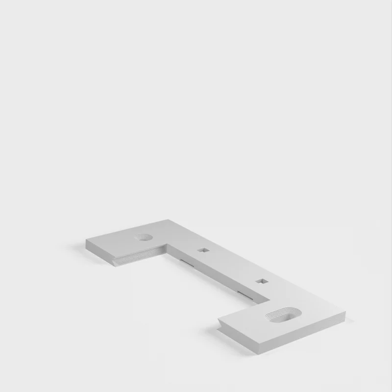 Support mural iPad 1 & 2 pour commande de chauffage FHEM