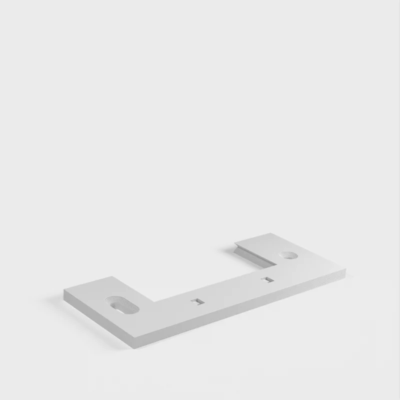 Support mural iPad 1 & 2 pour commande de chauffage FHEM