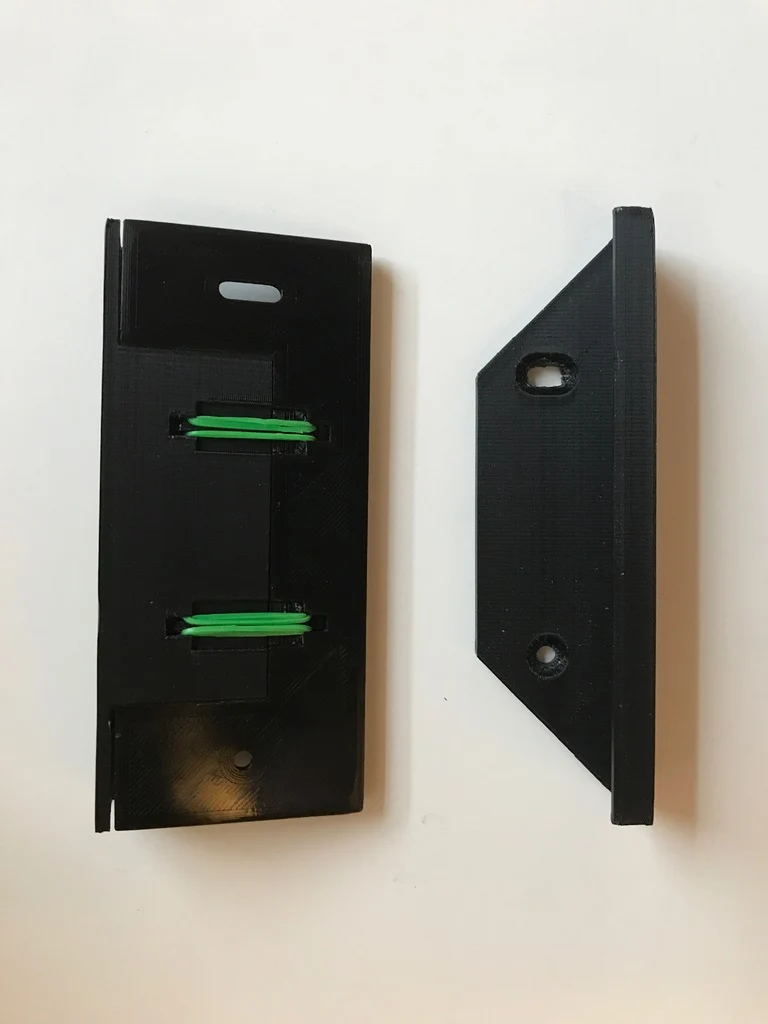 Support mural iPad 1 & 2 pour commande de chauffage FHEM