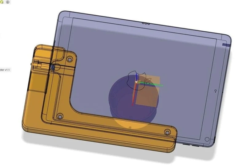 Support iPad mural pour iPad génération 7-9 avec alimentation intégrée