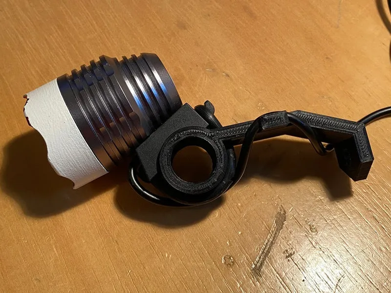 Support d'éclairage de vélo Cree pour fourche avant