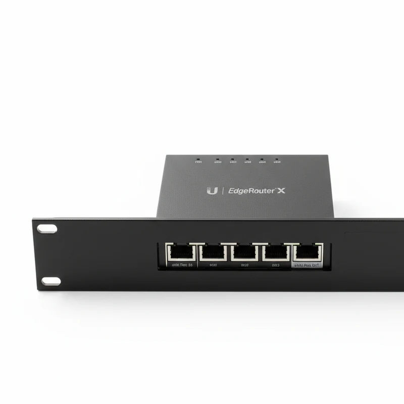 Ubiquiti EdgeRouter X 1U rack (2 pi ext{ces})