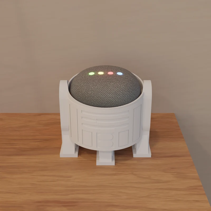 Support R2D2 pour Google Nest Mini