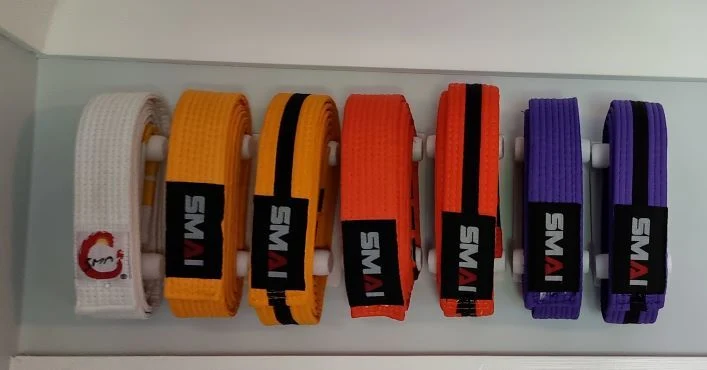 Cintre pour ceintures de Karaté